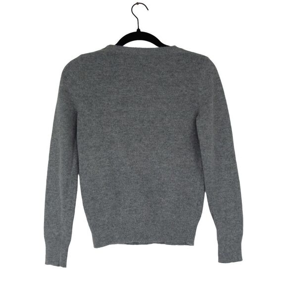 Bread n Butter Purple City Women's Gray Wool Blend Beaded Sweater SZ XS - Picture 2 of 5